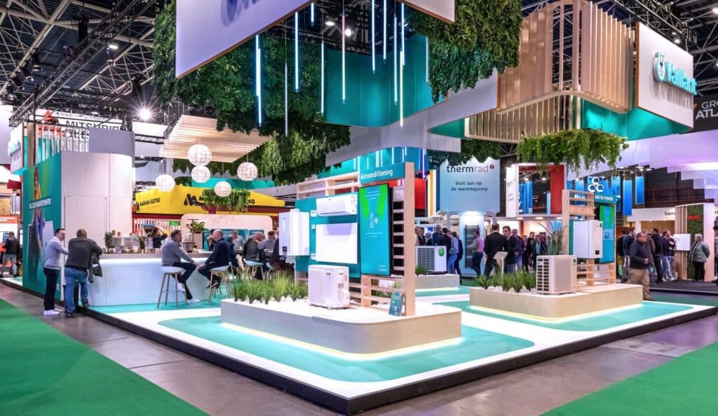 Beursstand Vaillant op de VSK