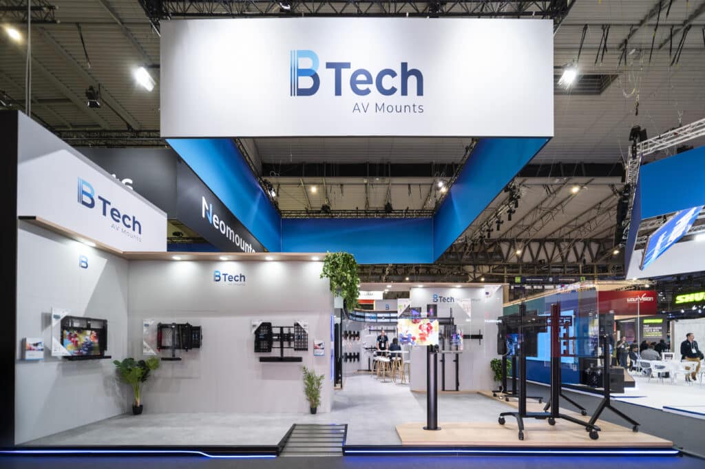 neomounts-btech-ise-fira-barcelona-integratedsystemseurope-stand-beursstand-exhibition