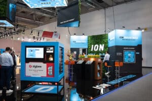 Zijkant ION beursstand Light and Building 2026