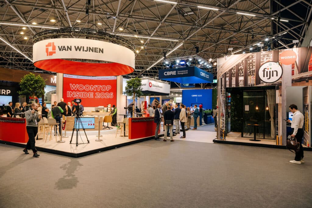 Beursstand van Wijnen op de Provada