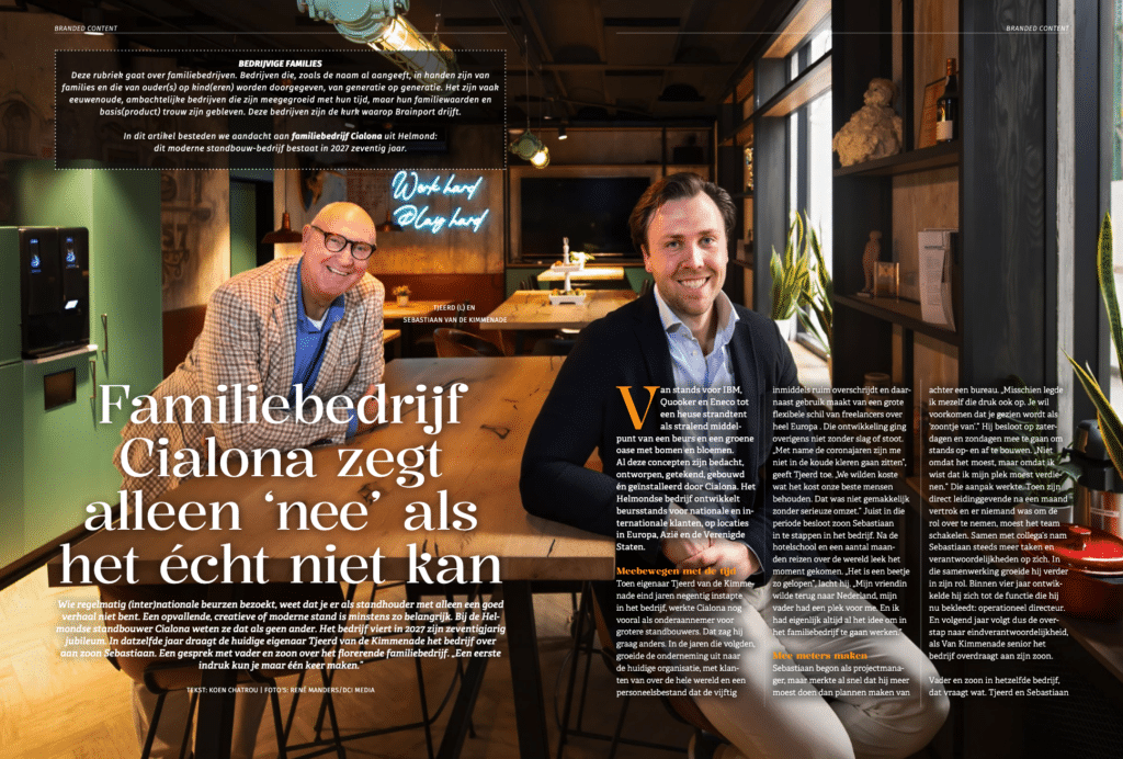 Sebastiaan & Tjeerd op de foto